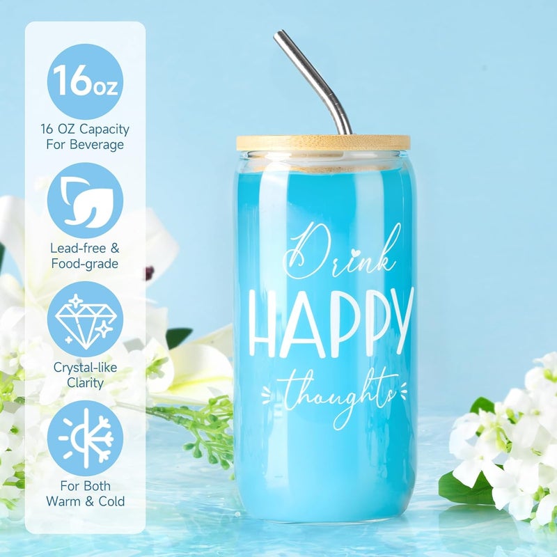GiftPeak Birthday Gifts for Women, Relaxing Spa Gift Baskets for Women, Ocean Scented Self Care Gifts, Mothers Day Bath and Body Inspirational Gift Set for Mom Her Wife Best Friends Sister Girlfriend Coworker - Image 3